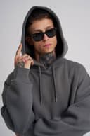 هودی بیسیک طوسی تیره MACHINIST